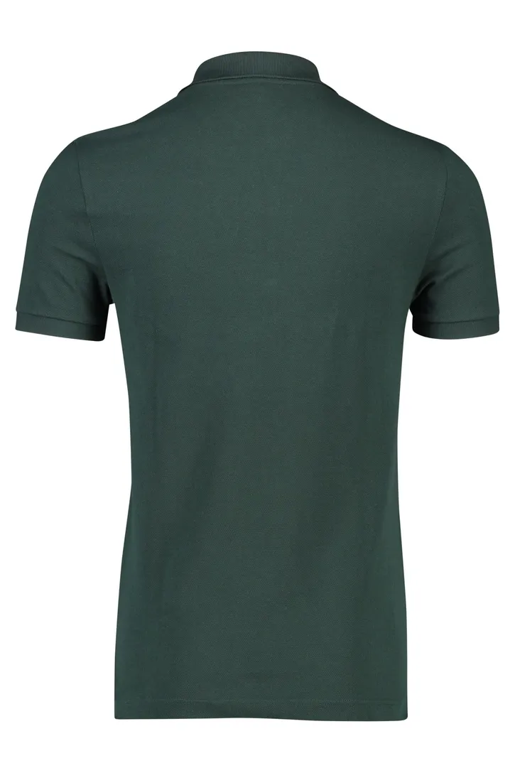 Lacoste poloshirt groen katoen slim fit
