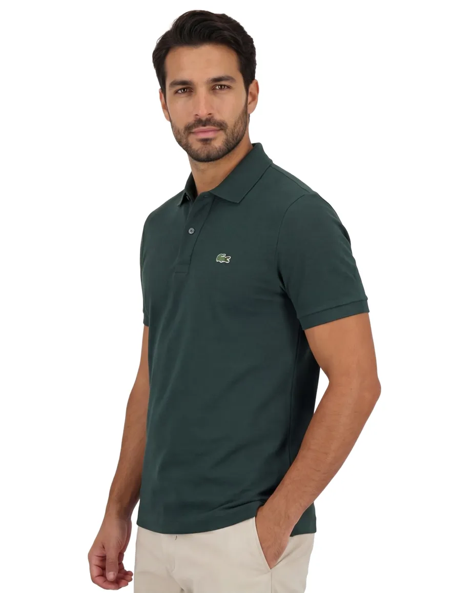 Lacoste poloshirt groen slim fit