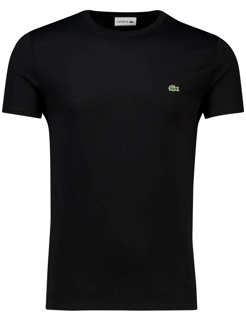 Lacoste T-shirt zwart ronde hals