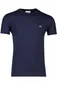 Regular Fit t-shirt Lacoste donkerblauw effen ronde hals