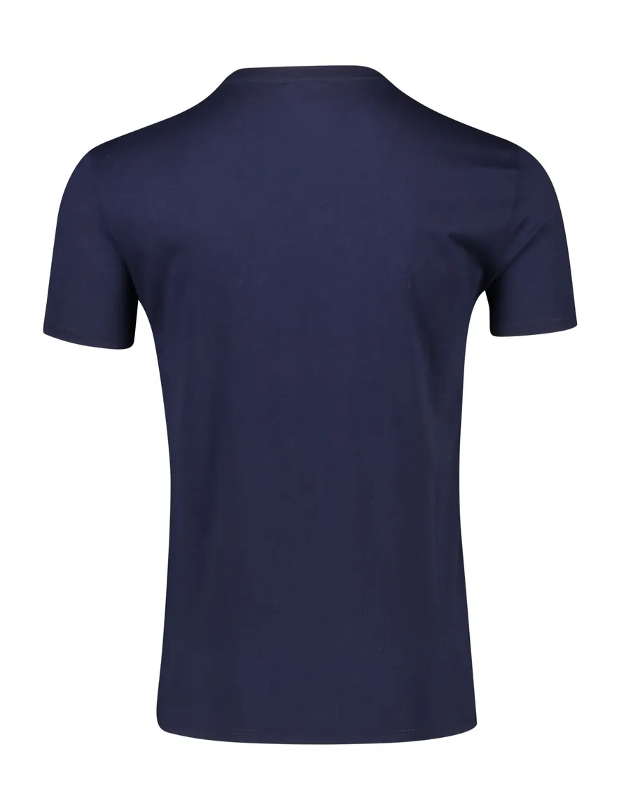 Regular Fit t-shirt Lacoste donkerblauw