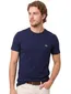 Regular Fit t-shirt Lacoste donkerblauw effen