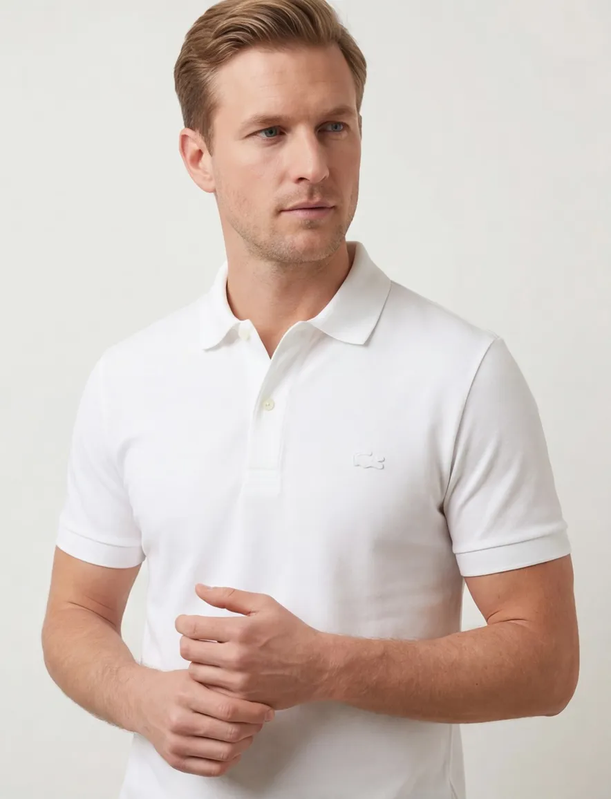 Lacoste polo Regular Fit wit