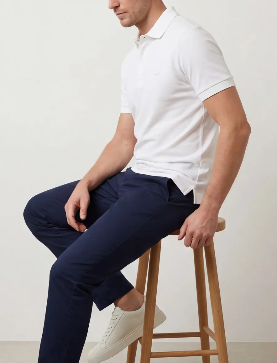 Lacoste polo Regular Fit wit