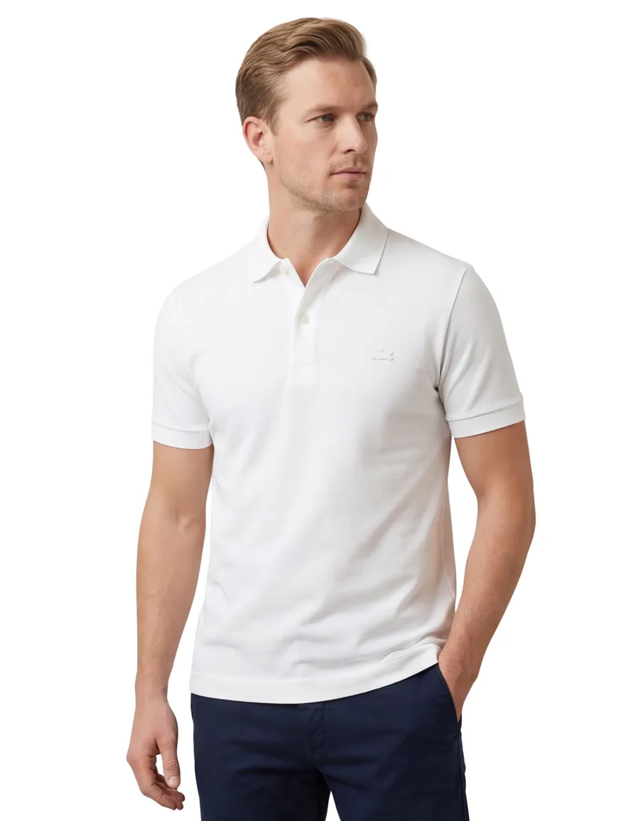 Lacoste polo Regular Fit wit