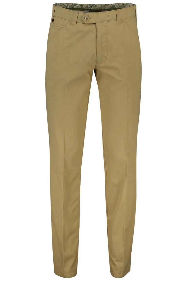 Heren chino camel Meyer Chicago