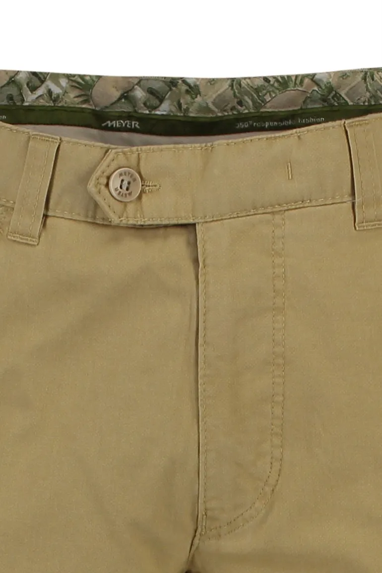 Heren chino camel Meyer Chicago