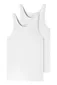 Schiesser singlet wit 2-pack