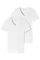 t-shirt Schiesser 95/5 ondergoed aanbieding effen wit