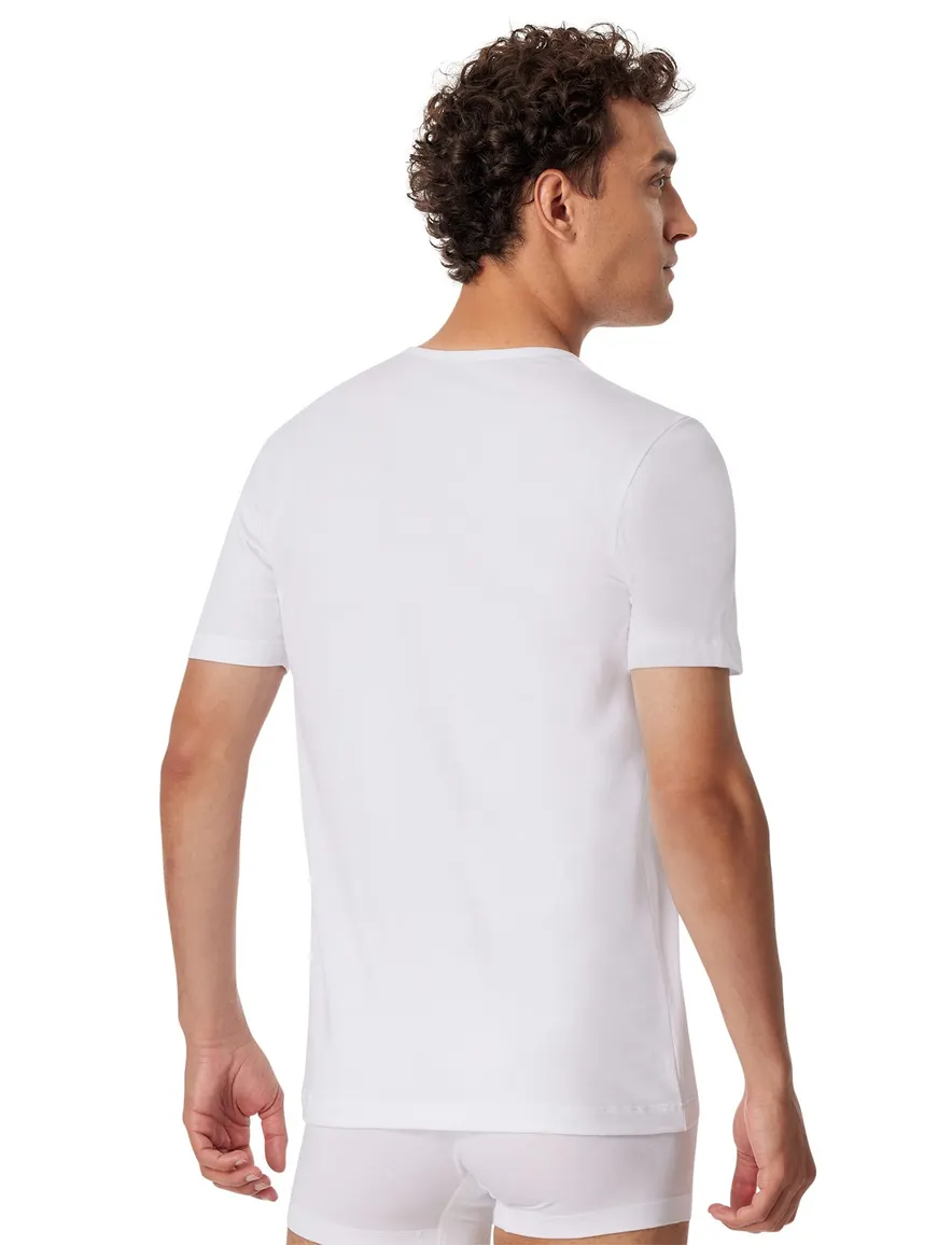 t-shirt 95/5 Schiesser ondergoed aanbieding effen wit