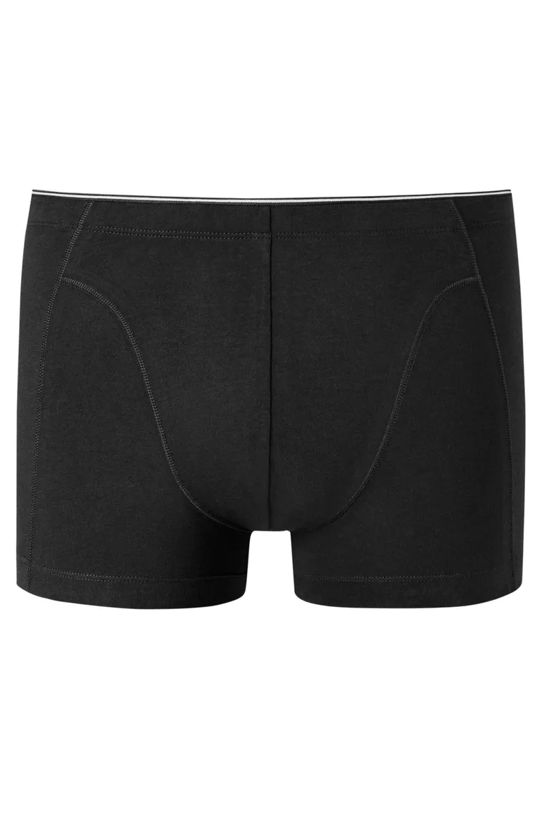 Schiesser boxershort 95/5 zwart katoen