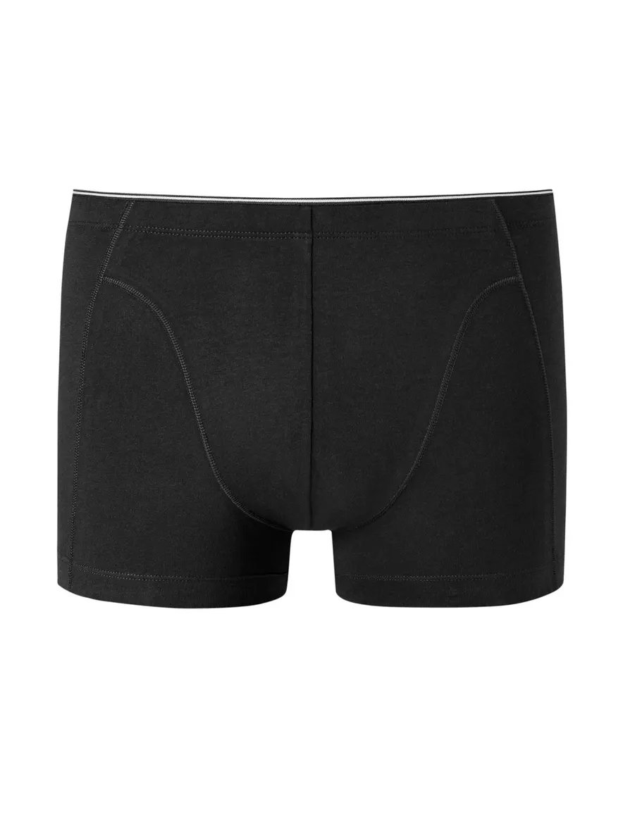 Schiesser boxershort 95/5 zwart katoen