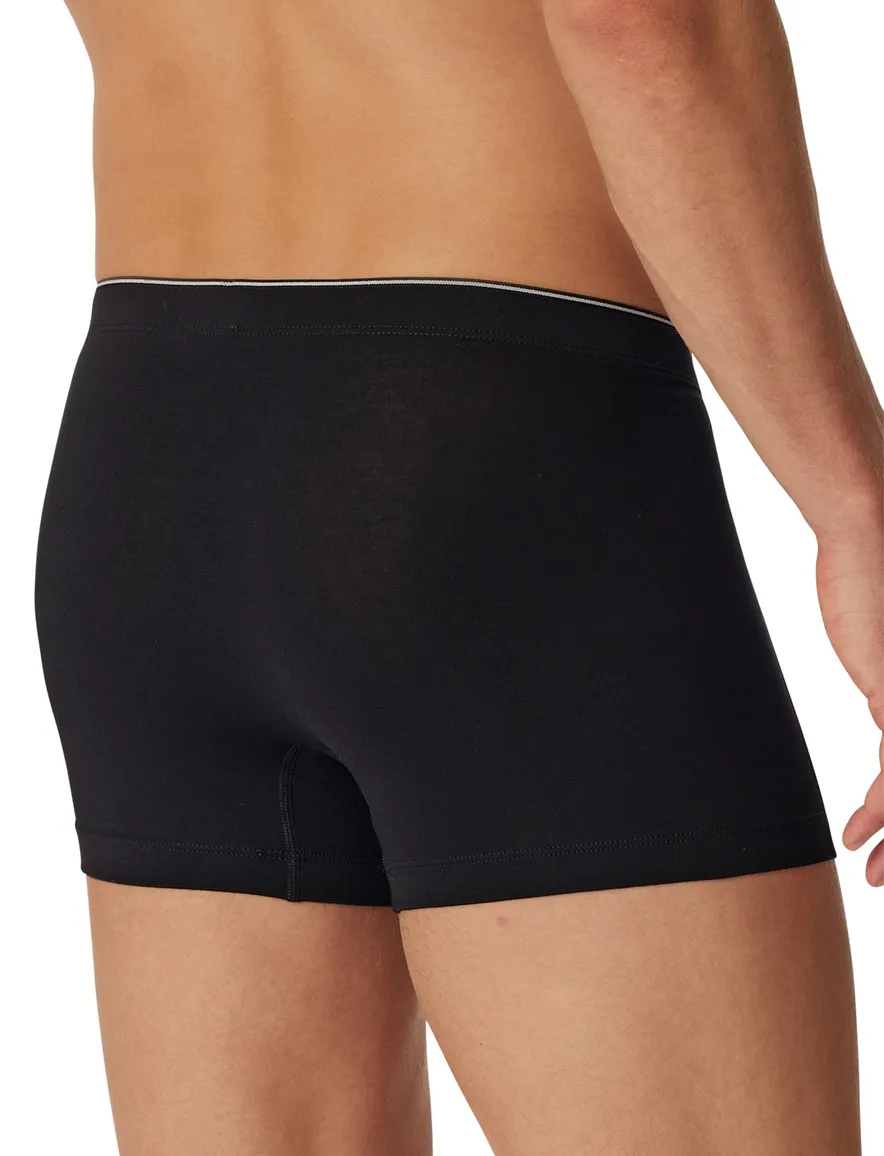 Schiesser boxershort 95/5 zwart katoen