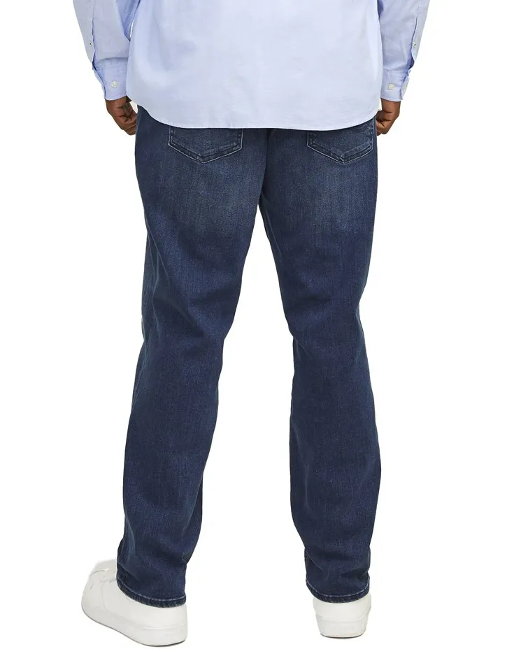 Jack & Jones Plus Size jeans donkerblauw
