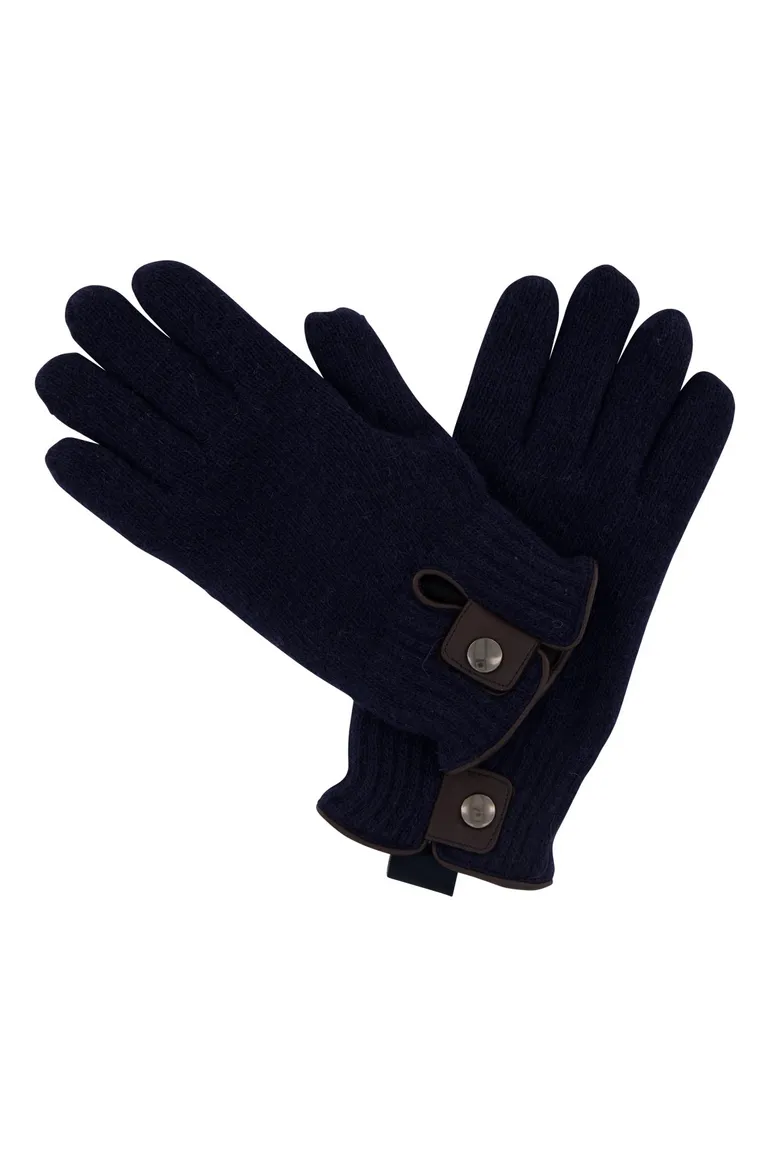 Handschoenen Profuomo navy