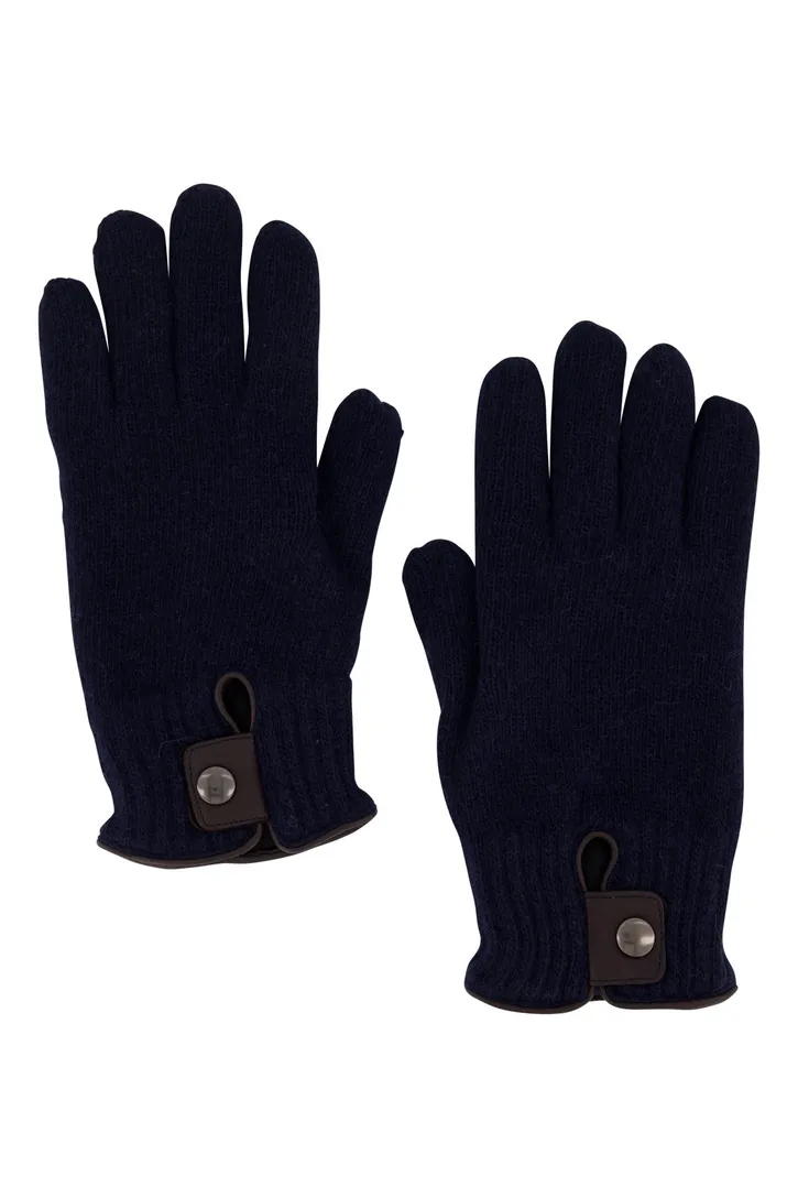 Handschoenen Profuomo navy