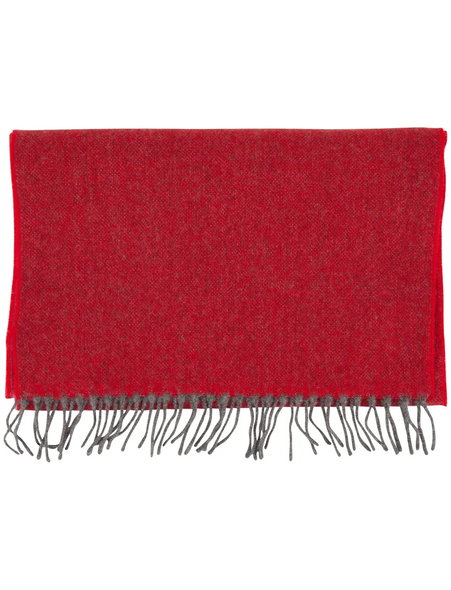Profuomo sjaal rood wol