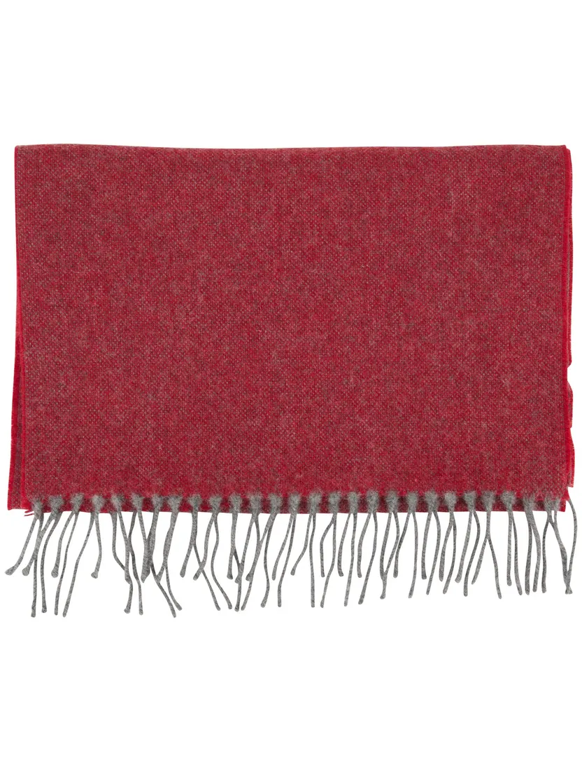 Sjaals Profuomo Originale bordeaux lamswol