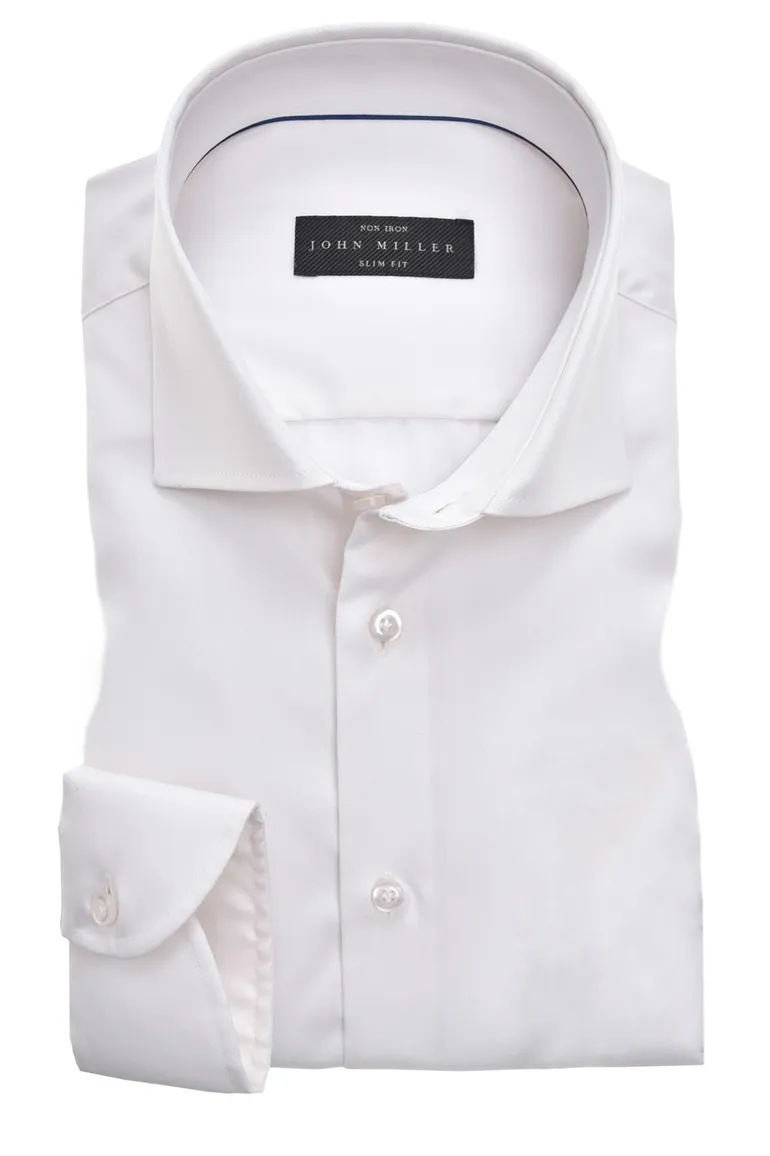Overhemd Slim Fit John Miller ecru