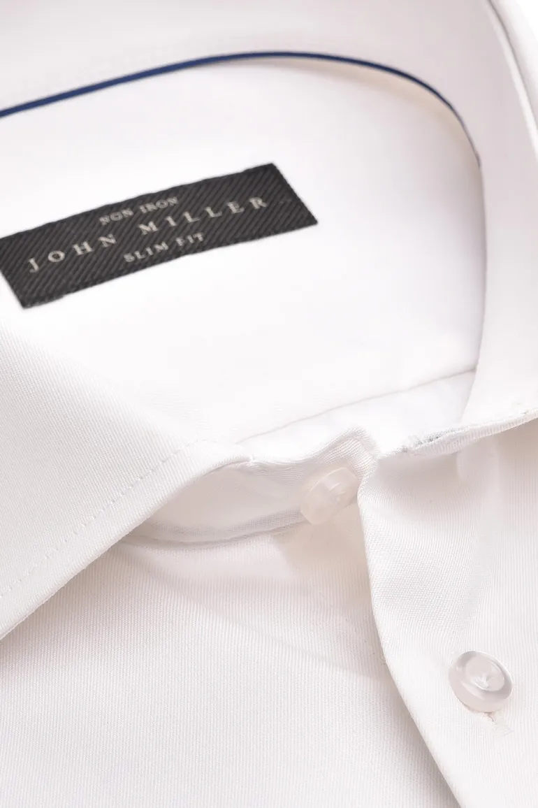 Overhemd Slim Fit John Miller ecru