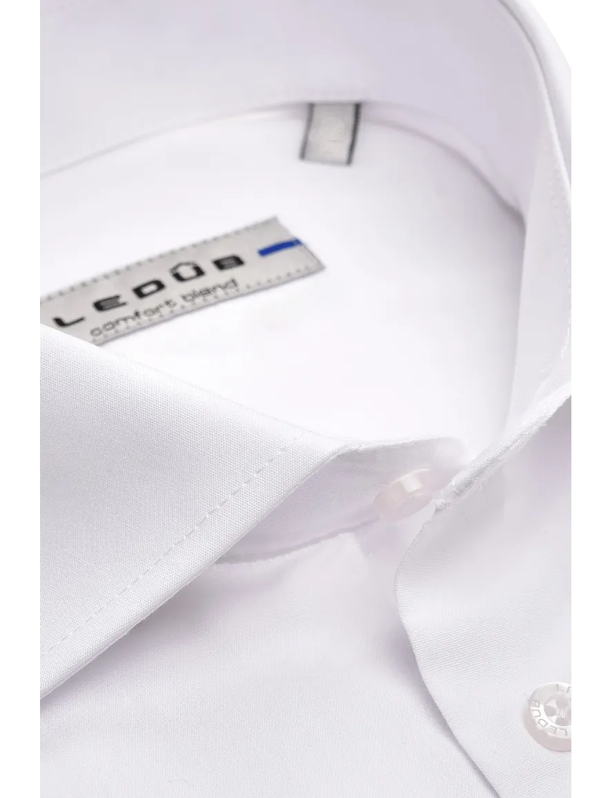 Overhemd Ledub Slim Fit wit