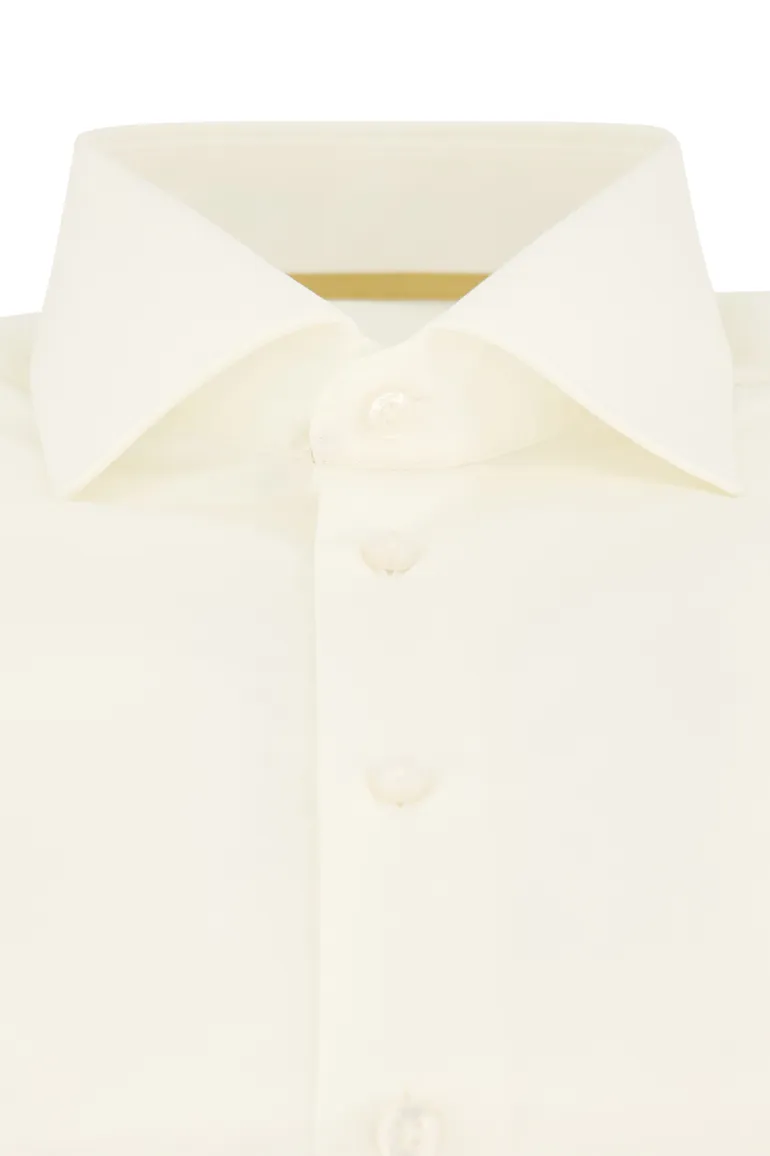 Overhemd Ledub Special Edition off white Modern Fit