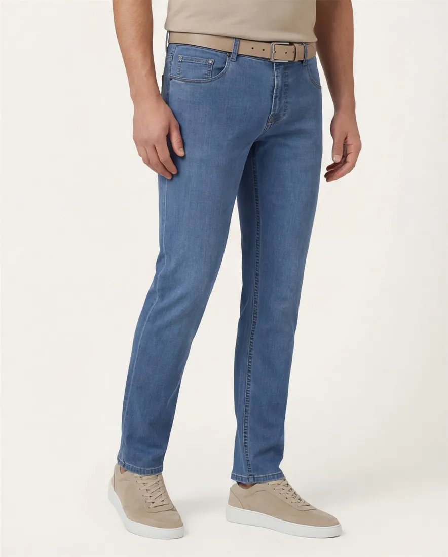 Jeans Gardeur blauw effen katoen Sandro