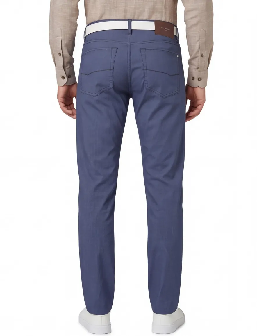 Pierre Cardin pantalon Lyon donkerblauw