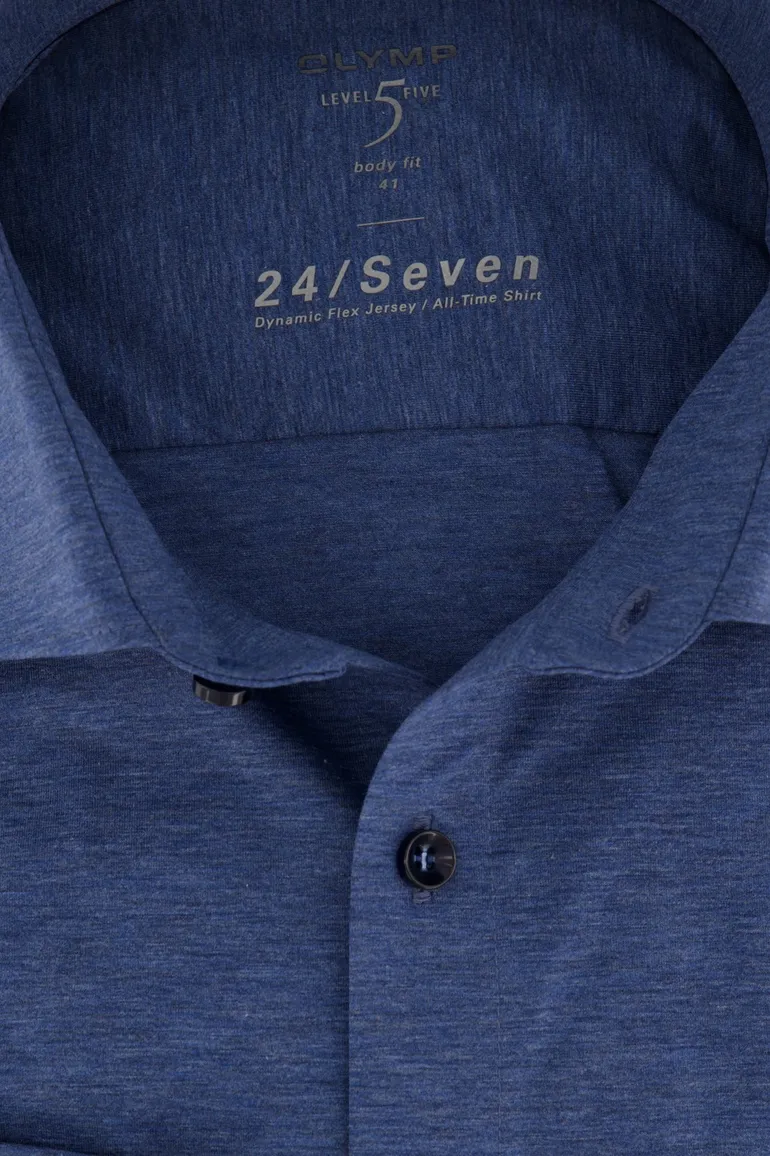 Olymp overhemd Level Five Body Fit navy