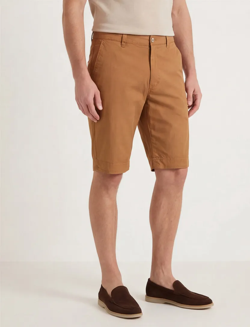 M.E.N.S. korte broek camel Kuba