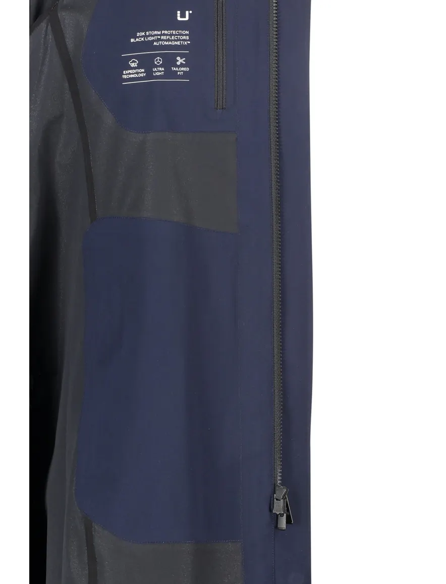 Donkerblauwe jas UBR Sky Fall coat
