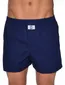 boxershort Deal effen katoen donkerblauw