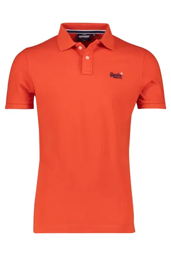 Superdry Oranje polo Superdry