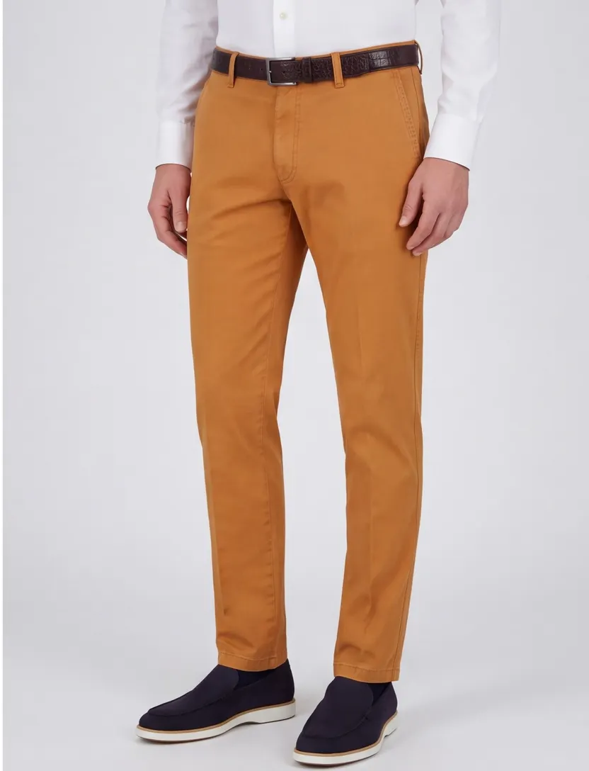 Oranje pantalon M.E.N.S. Madison