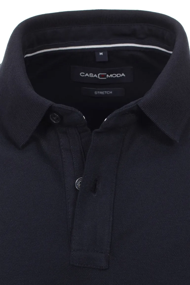 Poloshirt Casa Moda navy blauw