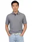 Casa Moda poloshirt grijs melange