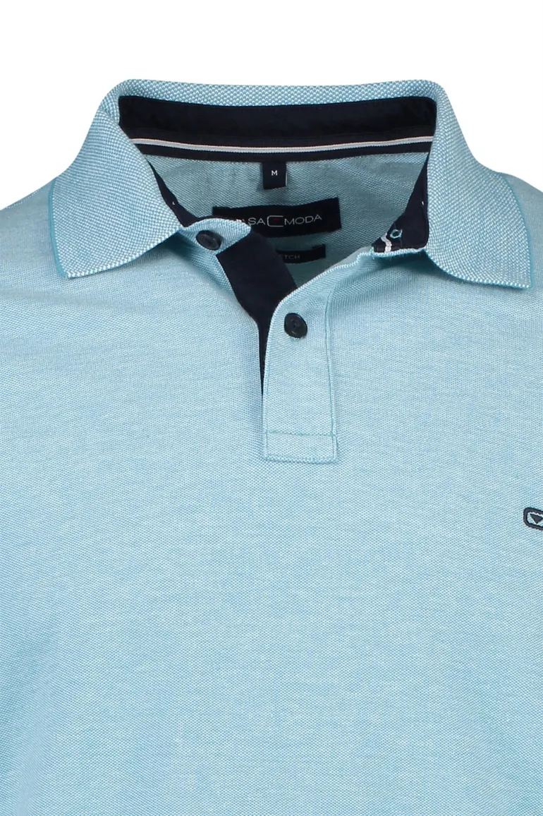 Sport Stretch poloshirt Casa Moda blauw