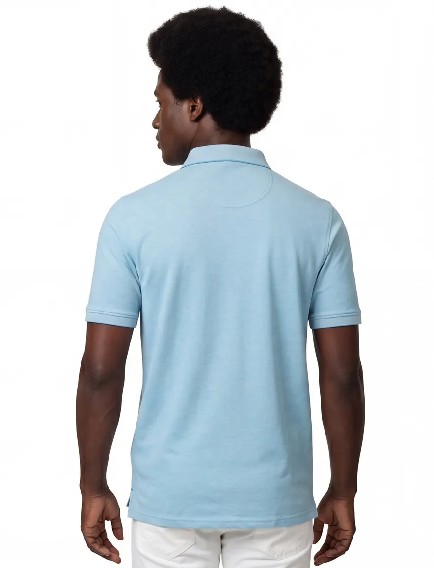 Sport Stretch poloshirt Casa Moda blauw