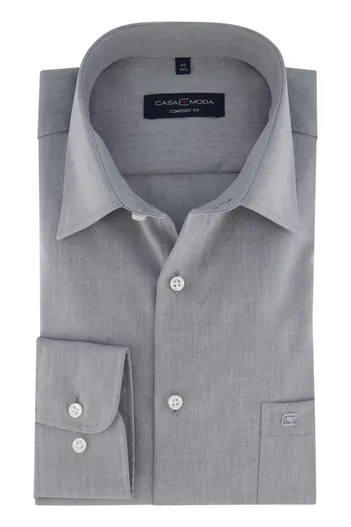 Casa Moda Casa Moda overhemd mouwlengte 7 grijs