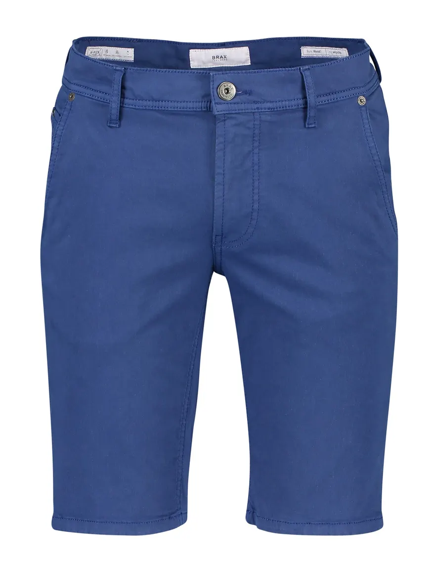 Brax short Hi-Flex 5-pocket blauw