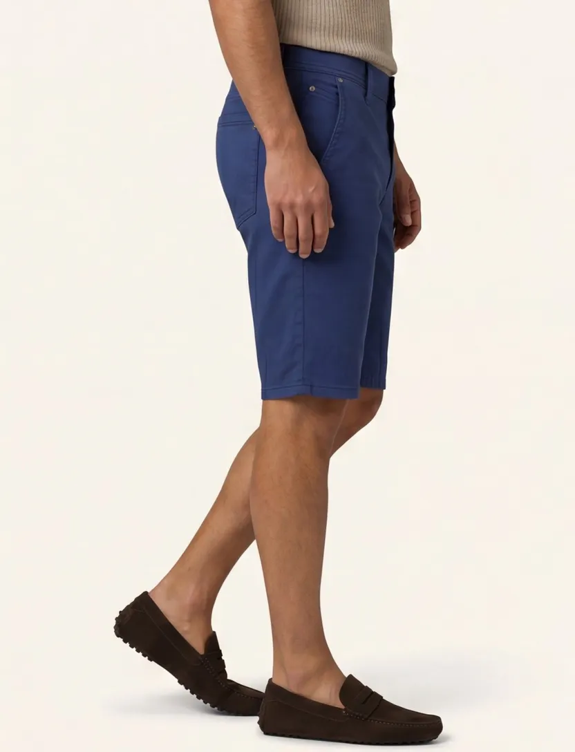 Blauwe korte broek Brax Bennet