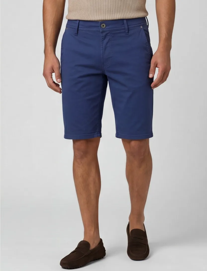 Blauwe korte broek Brax Bennet
