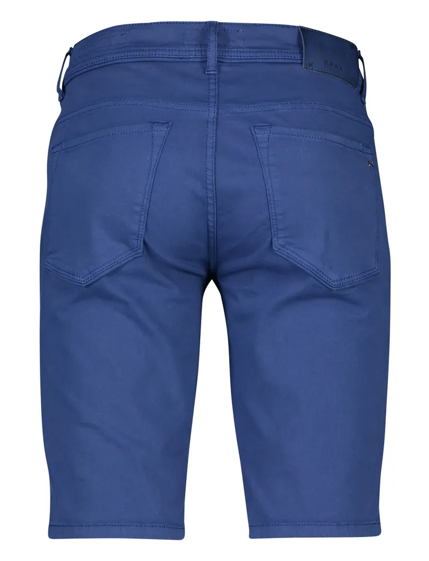 Brax short Hi-Flex 5-pocket blauw