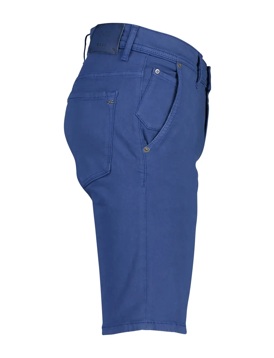 Brax short Hi-Flex 5-pocket blauw