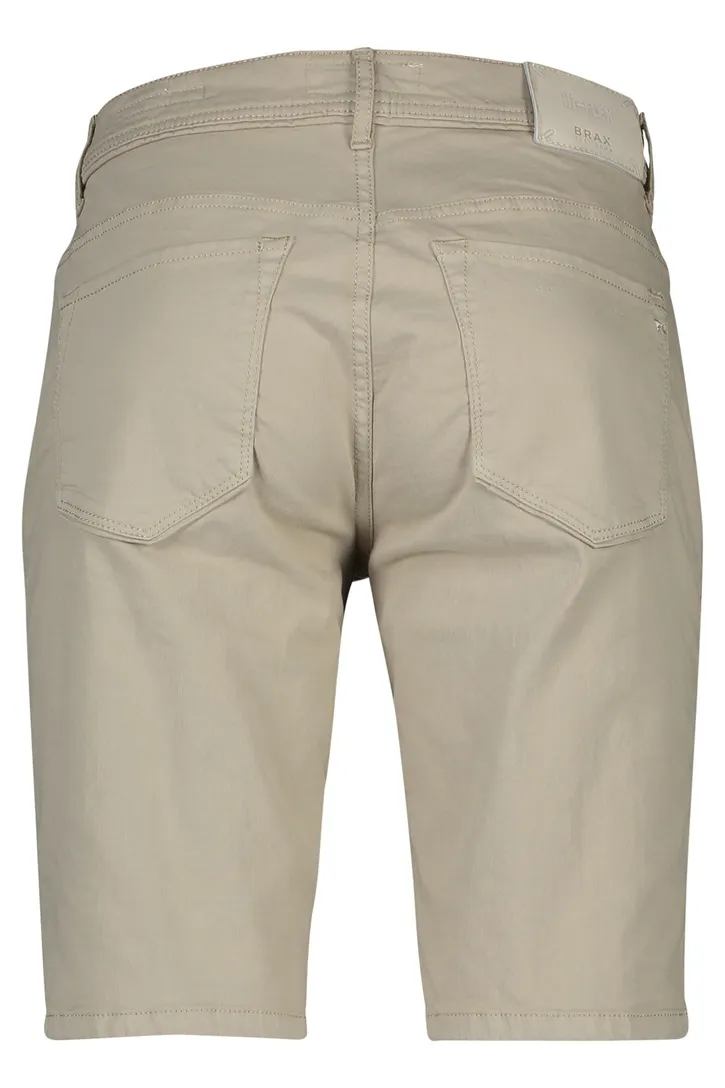 Brax korte broek Bennet Hi-Flex 5-pocket beige