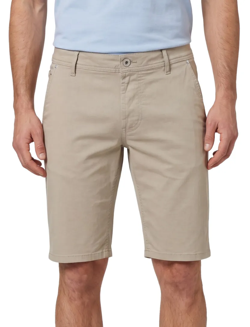 Brax korte broek Bennet Hi-Flex 5-pocket beige