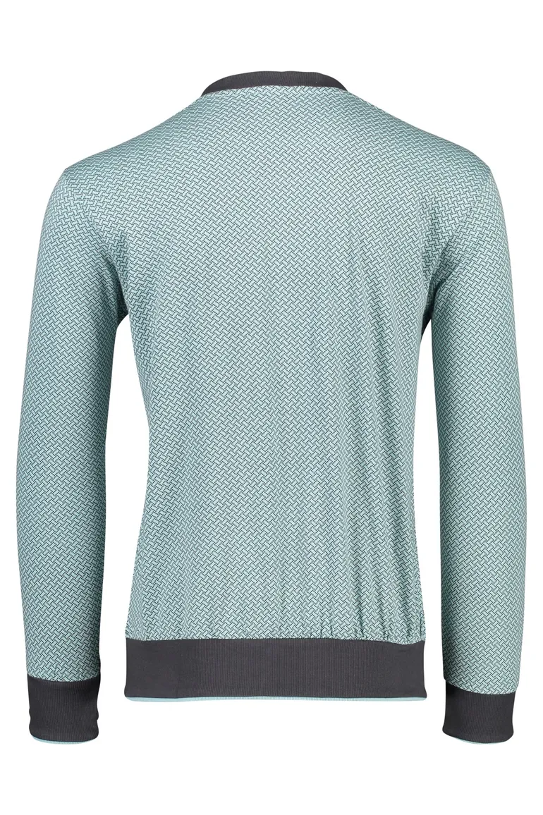 Pyjama shirt Pastunette lange mouwen knopen