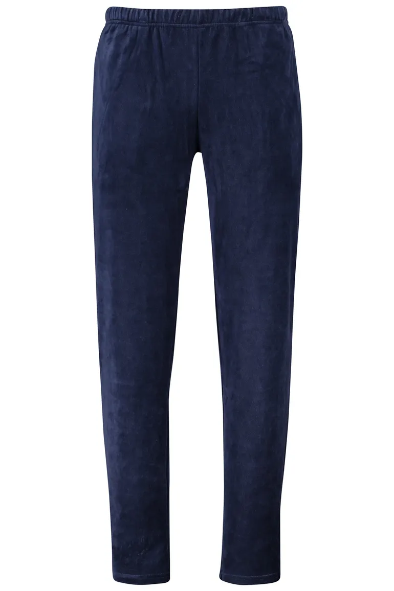 Pastunette joggingpak donkerblauw effen