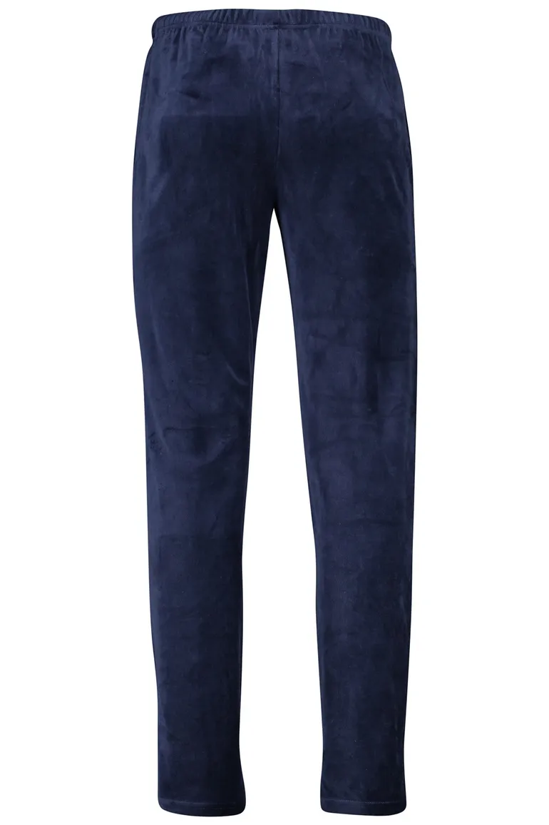 Pastunette joggingpak donkerblauw effen