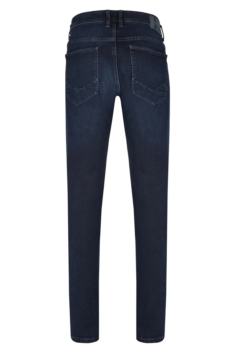 Camel Active jeans donkerblauw denim Madison slim fit